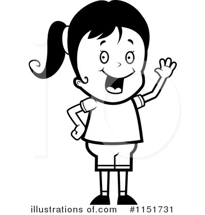 Royalty-Free (RF) Girl Clipart Illustration by Cory Thoman - Stock Sample #1151731