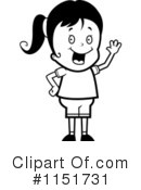 Girl Clipart #1151731 by Cory Thoman