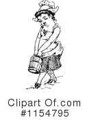 Girl Clipart #1154795 by Prawny Vintage
