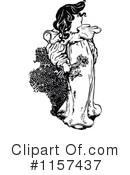 Girl Clipart #1157437 by Prawny Vintage