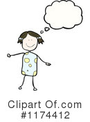 Girl Clipart #1174412 by lineartestpilot