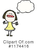 Girl Clipart #1174416 by lineartestpilot