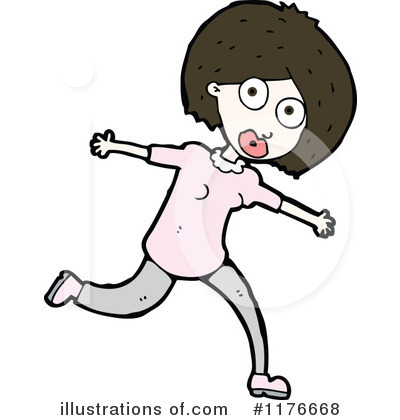 Royalty-Free (RF) Girl Clipart Illustration by lineartestpilot - Stock Sample #1176668