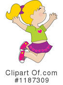 Girl Clipart #1187309 by Maria Bell