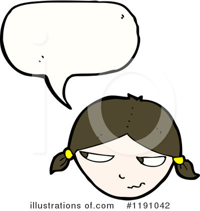 Royalty-Free (RF) Girl Clipart Illustration by lineartestpilot - Stock Sample #1191042