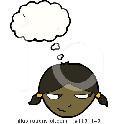 Royalty-Free (RF) Girl Clipart Illustration by lineartestpilot - Stock Sample #1191140