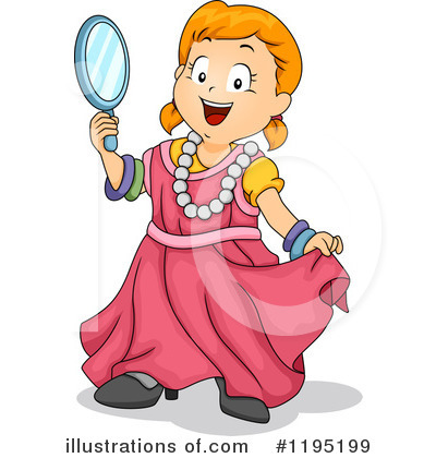 Royalty-Free (RF) Girl Clipart Illustration by BNP Design Studio - Stock Sample #1195199