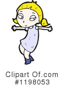 Girl Clipart #1198053 by lineartestpilot