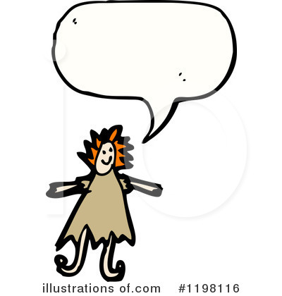 Royalty-Free (RF) Girl Clipart Illustration by lineartestpilot - Stock Sample #1198116