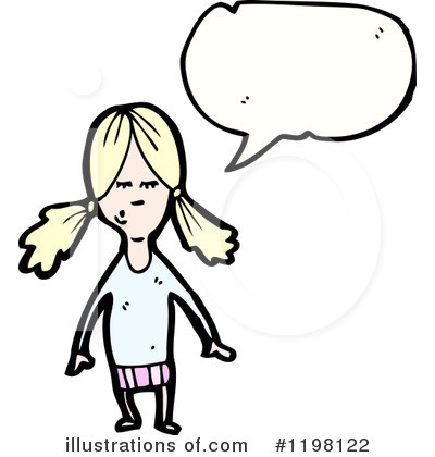 Royalty-Free (RF) Girl Clipart Illustration by lineartestpilot - Stock Sample #1198122