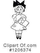 Girl Clipart #1206374 by Prawny Vintage