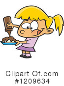 Girl Clipart #1209634 by toonaday