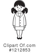Girl Clipart #1212853 by Lal Perera