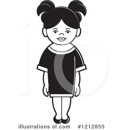 Royalty-Free (RF) Girl Clipart Illustration by Lal Perera - Stock Sample #1212855