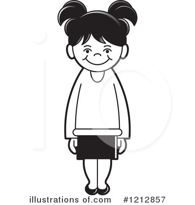 Royalty-Free (RF) Girl Clipart Illustration by Lal Perera - Stock Sample #1212857