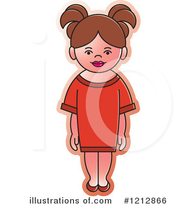 Royalty-Free (RF) Girl Clipart Illustration by Lal Perera - Stock Sample #1212866