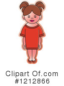 Girl Clipart #1212866 by Lal Perera