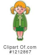 Girl Clipart #1212867 by Lal Perera