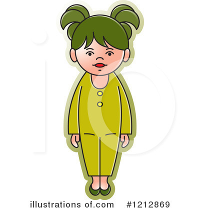Royalty-Free (RF) Girl Clipart Illustration by Lal Perera - Stock Sample #1212869