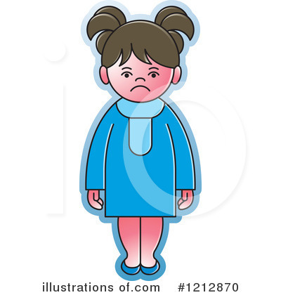 Royalty-Free (RF) Girl Clipart Illustration by Lal Perera - Stock Sample #1212870