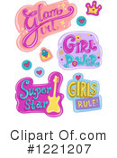 Girl Clipart #1221207 by BNP Design Studio
