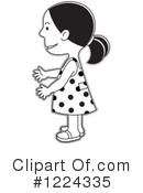 Girl Clipart #1224335 by Lal Perera