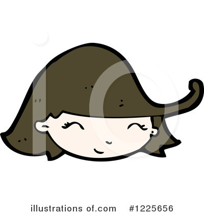 Little Girl Clipart #1225656 by lineartestpilot