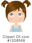 Girl Clipart #1228568 by Melisende Vector