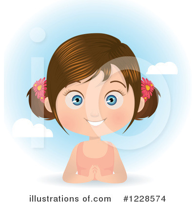 Royalty-Free (RF) Girl Clipart Illustration by Melisende Vector - Stock Sample #1228574