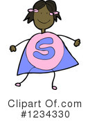 Girl Clipart #1234330 by lineartestpilot