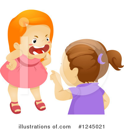 Sisters Clipart #1245021 by BNP Design Studio