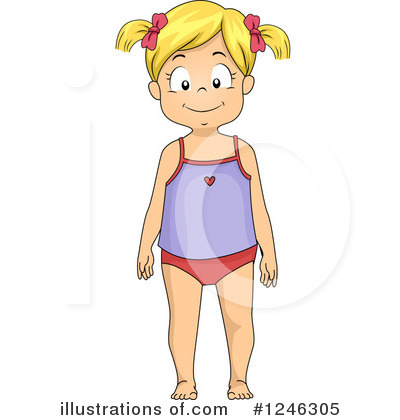 Royalty-Free (RF) Girl Clipart Illustration by BNP Design Studio - Stock Sample #1246305