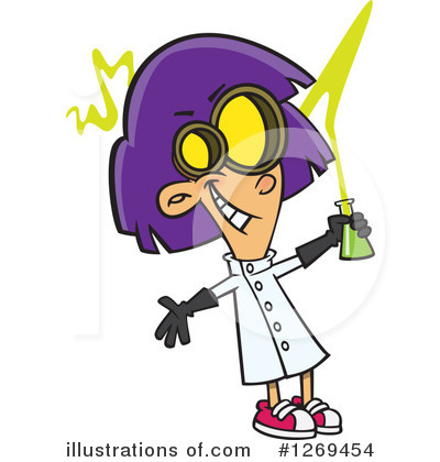 Mad Scientist Clipart #1269454 by toonaday