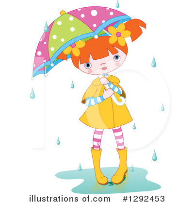 Umbrellas Clipart #1292453 by Pushkin