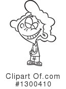 Girl Clipart #1300410 by toonaday
