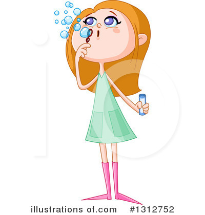 Royalty-Free (RF) Girl Clipart Illustration by yayayoyo - Stock Sample #1312752
