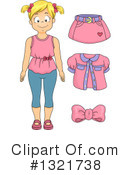Girl Clipart #1321738 by BNP Design Studio