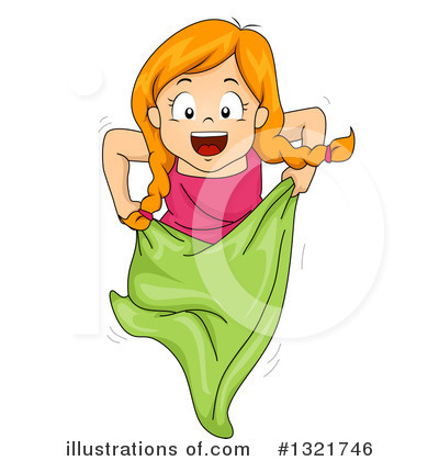 Royalty-Free (RF) Girl Clipart Illustration by BNP Design Studio - Stock Sample #1321746