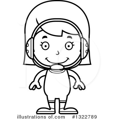 Royalty-Free (RF) Girl Clipart Illustration by Cory Thoman - Stock Sample #1322789