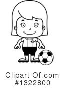 Girl Clipart #1322800 by Cory Thoman