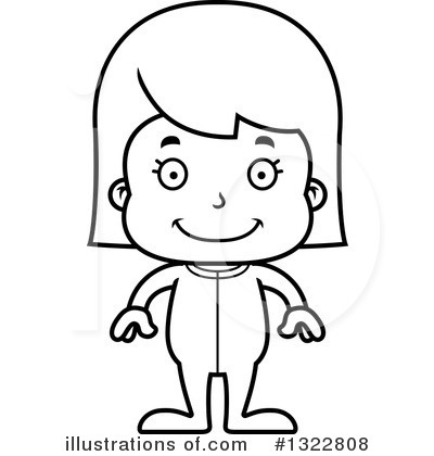 Royalty-Free (RF) Girl Clipart Illustration by Cory Thoman - Stock Sample #1322808