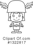 Girl Clipart #1322817 by Cory Thoman