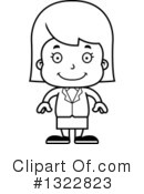 Girl Clipart #1322823 by Cory Thoman