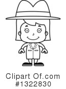 Girl Clipart #1322830 by Cory Thoman