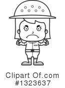 Girl Clipart #1323637 by Cory Thoman