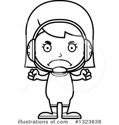 Royalty-Free (RF) Girl Clipart Illustration by Cory Thoman - Stock Sample #1323638