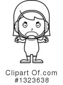 Girl Clipart #1323638 by Cory Thoman