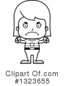 Girl Clipart #1323655 by Cory Thoman