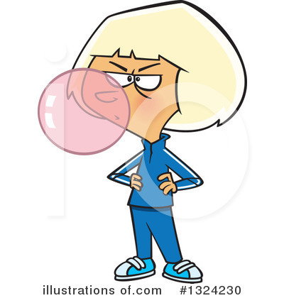 Chewing Gum Clipart #1324230 by toonaday