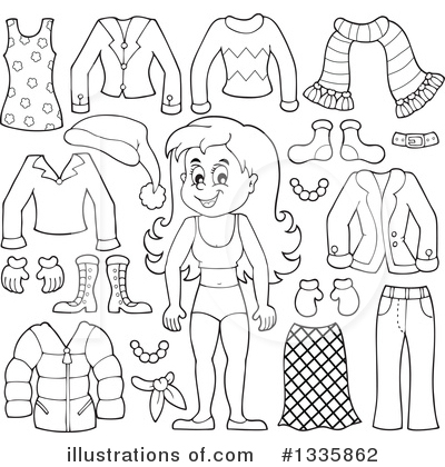 Clothes Clipart #1335862 by visekart